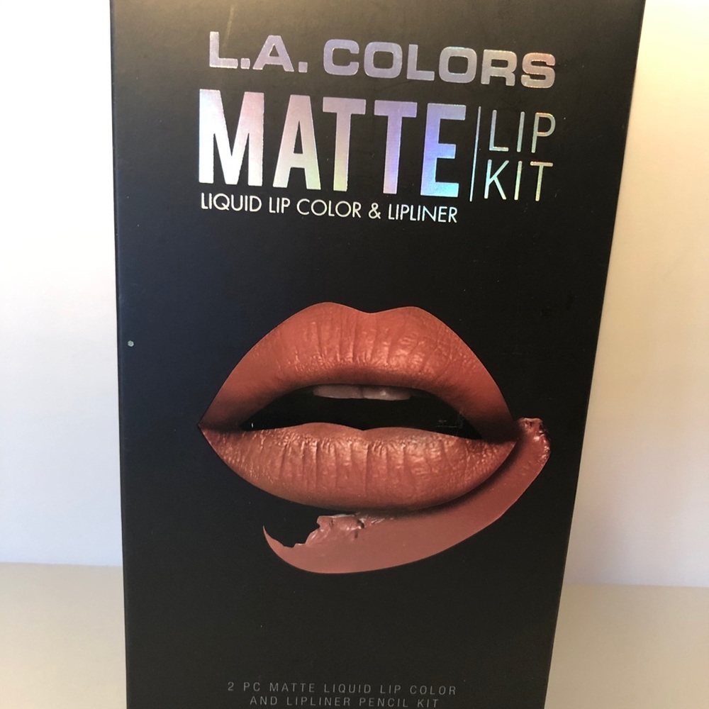 L.A Colors matte lip color makeup